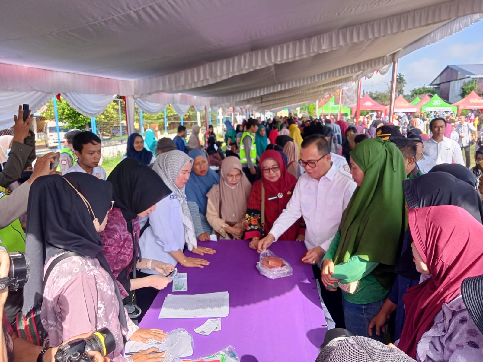 Antisipasi Gejolak Harga Pemkab Banyuasin Gelar Pasar Murah