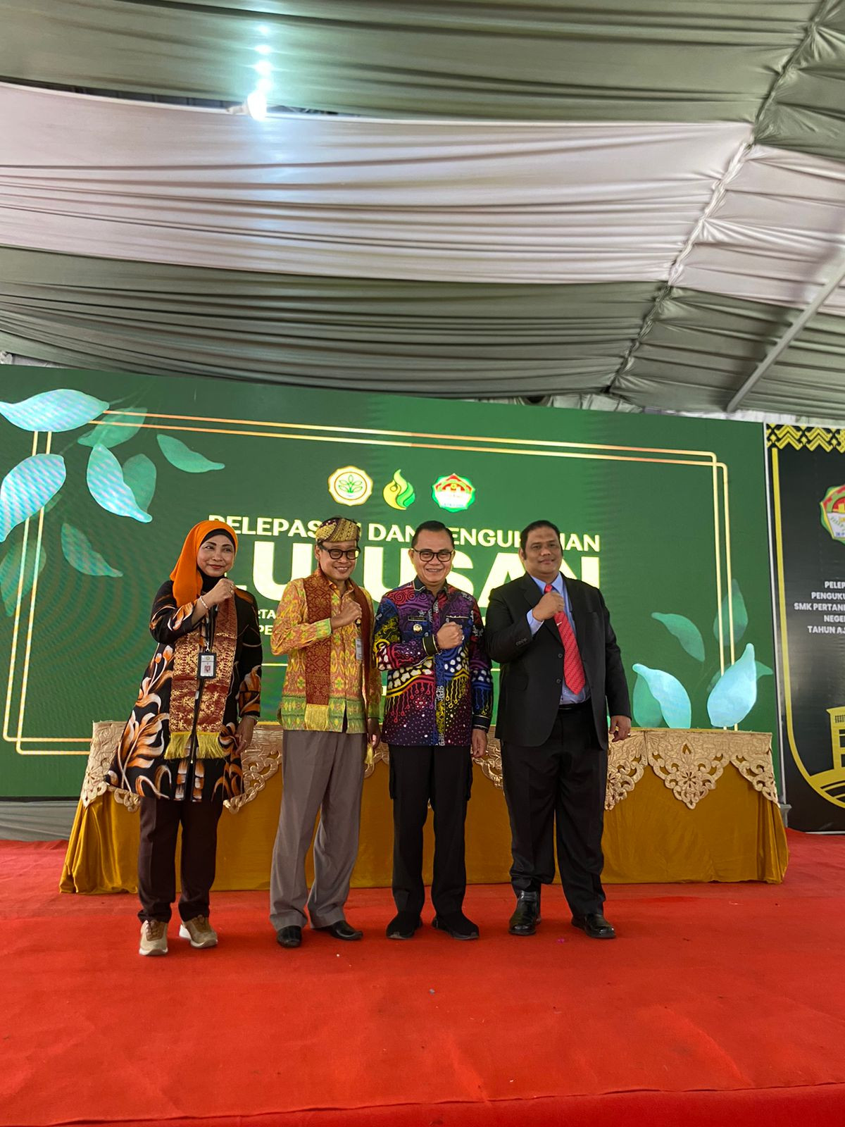 Hani Beri Motivasi Siswa Alumni SMK PP Sembawa