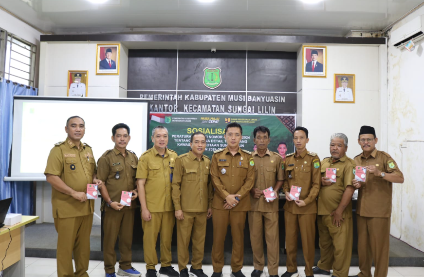 Pemkab Musi Banyuasin Gelar Sosialisasi RDTR Kawasan Perkotaan Sungai Lilin
